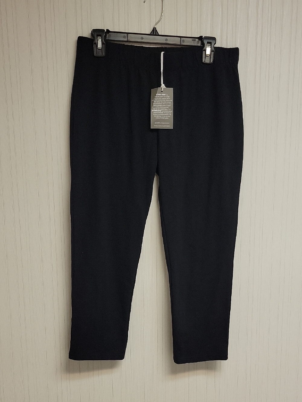 Garnet Hill Everyday Capri Knit Leggings. Organic Cotton Large New Gorpcore - Picture 4 of 7